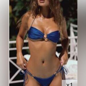 SHEIN Bikini, Navy blue, A little skimpy, Never been worn.